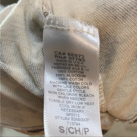 C&C California animal print tank top. Small - Picture 6 of 7